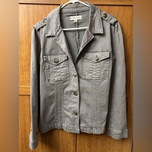 Knox Rose Utility Jacket in Charcoal